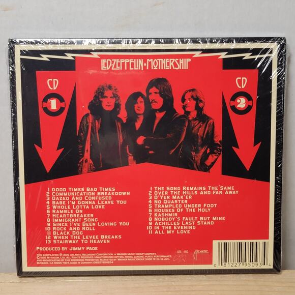 CD Led Zeppelin - Mothership 2 CD Set NEW / SEALED - Picture 2 of 4